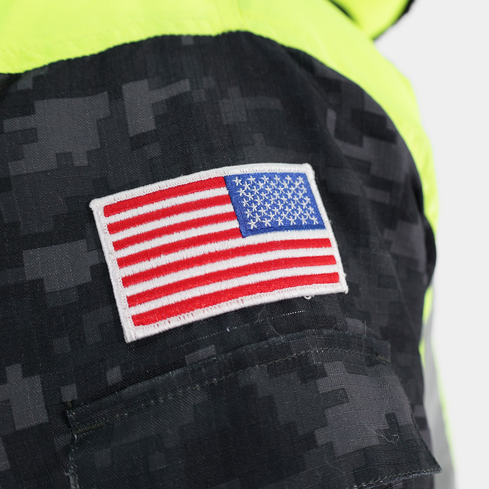 American flag deals snowboard jacket