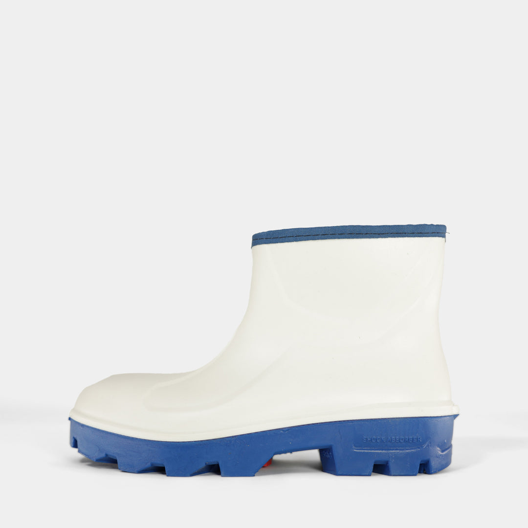 Epik Tread Safety Short Boot Composite Sanitation Footwear in White Side